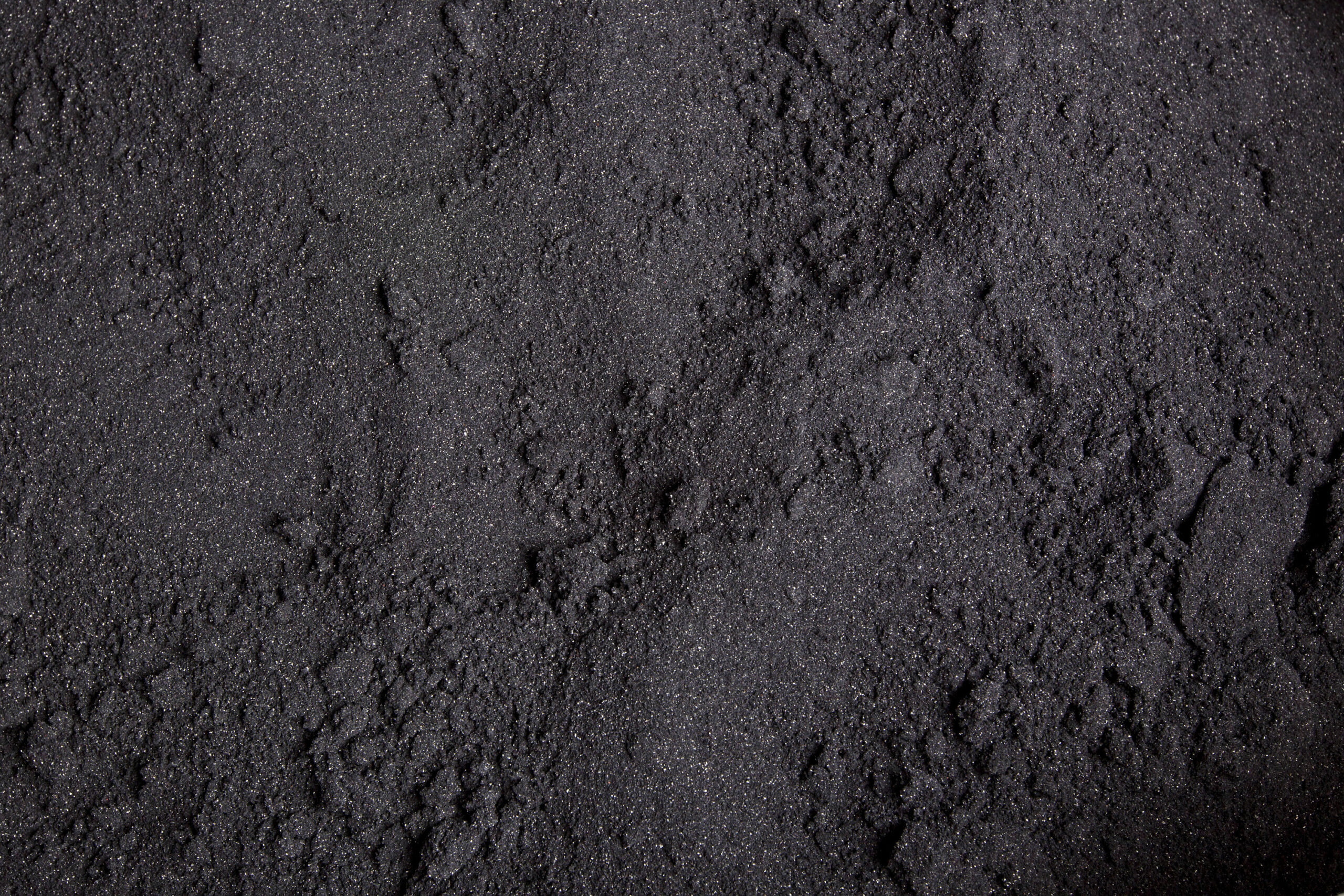 Crumb rubber, made of recycled tires